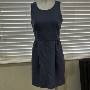 J Crew Blue Sleeveless Dress